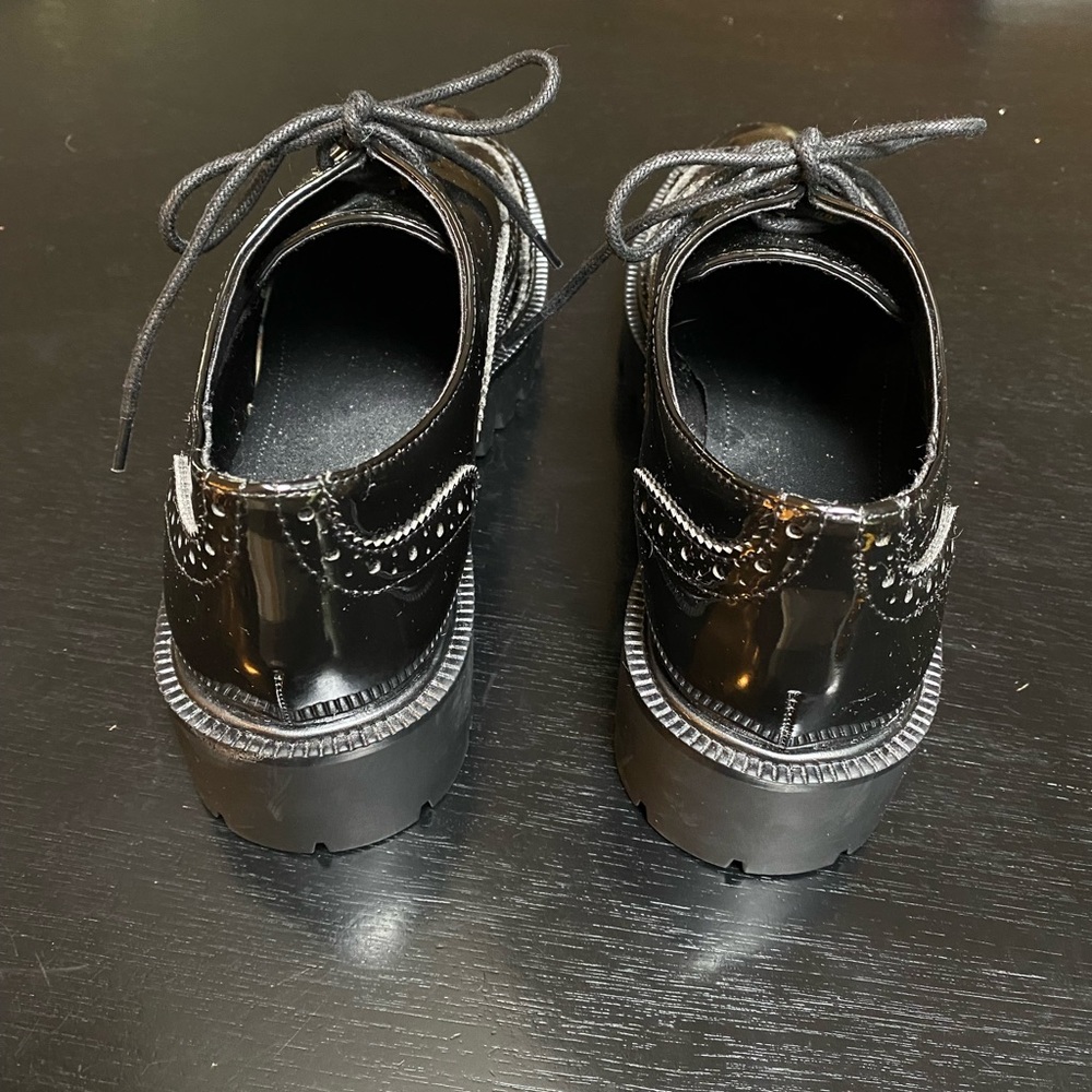 Chunky Platform Oxford Loafers - image 3